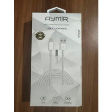 USB To Lıghtnıng Aymir Marka Tüm Apple Uyumlu Sarj Kablosu 6-7-8-X-Xs-Xsmax-11 Vb