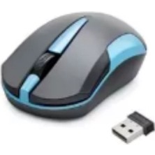 Marsilyan Kablosuz Mouse 2.4 Ghz 1600 Dpi Mavi HDX3407B