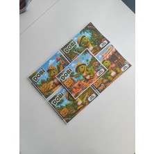 Beticraft Isimli Resim Defteri, 5'li Set, Resim Defteri, Dinozorlu Resim Defteri, Çocuklar Için Resim Defteri, Dinozor Dobi
