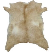 Ottoman Pouffe Hakiki Oğlak Derisi Gerçek Deri Post 55X57CM Posteki Ev Dekorasyon Fikirleri (75)