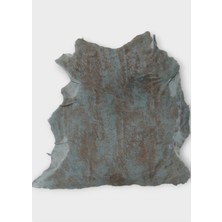 Ottoman Pouffe Hakiki Gerçek Deri Özel Seri Renkli Koyun Postu 67X72CM, Posteki Dana Inek Post Ev Dekor