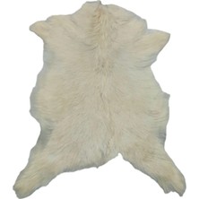 Ottoman Pouffe Hakiki Oğlak Derisi Gerçek Deri Post 55X59CM, Posteki Ev Dekorasyon Fikirleri