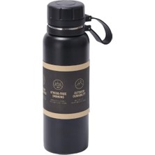 Çelik Içli Termos 850 ml Siyah SKM004