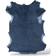 Ottoman Pouffe Hakiki Koyun Derisi Özel Ipek Serisi 75X88CM, Ipeksi Yumuşaklık ve Parlaklık, Dana Deri Posteki