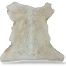 Ottoman Pouffe Hakiki Gerçek Deri Kıvırcık Tüylü Tigrado Koyun Postu 62X57CM, Video No: 27