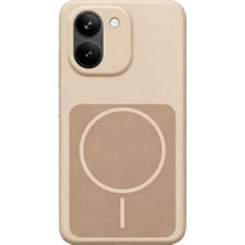 Nanospace Xiaomi Poco X8 Pro Kılıf M-Safe Şarj Özellikli Meta Kapak Kılıf