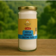 Grd Organik Deniz Tuzu 500 G Iyotlu Sofralık, Doğal ve Katkısız