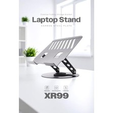 Power-Way 360° Dönebilen Metal Ayarlı Macbook & Notebook Standı