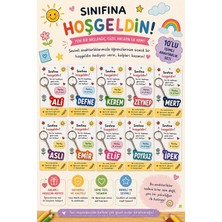 Red Button Kids Store Okula Hoşgeldin Hediyesi Isimli Anahtarlık