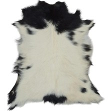 Ottoman Pouffe Hakiki Oğlak Derisi Gerçek Deri Post 55X64CM, Posteki Dana Inek Koyun