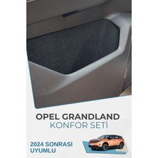 Graficar Opel Grandland / 2025+ / 2.nesil Uyumlu Konfor Seti Araç Içi Eşya Cepleri Ses Giderici Kaplama