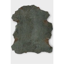 Ottoman Pouffe Hakiki Gerçek Deri Özel Seri Renkli Yumuşacık Koyun Postu 50X61CM, Posteki Dana Inek Post Ev Dekor