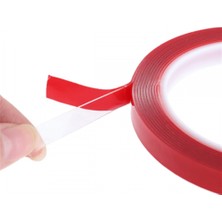Tech Butiq Çift Taraflı Şeffaf Akrilik Silikon Bant 20MM x 10 Metre