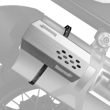 Rhinowalk Motosiklet Isı Levhası Isı Koruması Egzoz Borusu Kapağı Isı Koruma Levhası Egzoz Krom Isı Koruma Levhası Motosiklet Çantası Koruması