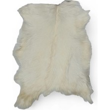 Ottoman Pouffe Hakiki Oğlak Derisi Gerçek Deri Post 50X63CM (03) Posteki Ev Dekorasyon Fikirleri