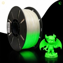 Filenta Glow Yeşil Gece Parlayan Pla Premium Filament 1.75MM 1kg