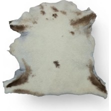 Ottoman Pouffe Hakiki Gerçek Deri Koyun Postu 65X68CM (91) '' Dana Inek Posteki Ev Dekorasyon Fikirleri