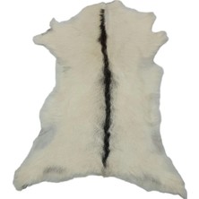 Ottoman Pouffe Hakiki Oğlak Derisi Gerçek Deri Post 56X63CM (041) Posteki Ev Dekorasyon Fikirleri