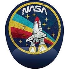 Retro Nasa Tasarım Bilek Destekli Mouse Pad