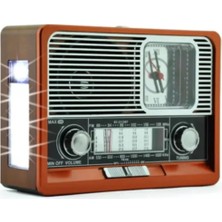 Tastech Bluetooth Hoparlör Şarjlı Müzik Çalar USB Sd Kart Fm Fener Nostaljik Radyo