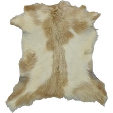 Ottoman Pouffe Hakiki Oğlak Derisi Gerçek Deri Post 49X57CM, Posteki Ev Dekorasyon Fikirleri