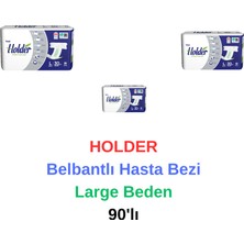Holder - Belbantlı Hasta Bezi Large Beden 90'lı