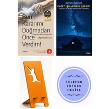 Arıtan Yayınevi Ben Kararımı Doğmadan Önce Verdim! - Aydın Arıtan + Kuzey Işıklarının Şarkısı + Telefon Tutucu