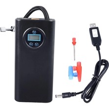 Tastech Araba Lastikleri Için Hava Pompası Şarjlı Ekranlı 150PSI Elektrikli Pompa Otomobil Bisiklet Top