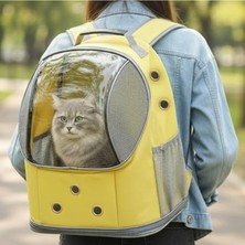 Die Grup Ekstra Hava Kanallı Galaksi Kedi Taşıma Çantası, Rahat Seyahat Için
