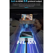 Tastech Kablosuz Carplay Android Auto Box Türkçe Dil 2 GB Ram 16 GB Rom 3 In 1 Wifi HDMI Bt