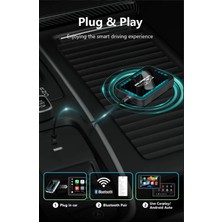 Tastech Kablosuz Carplay Android Auto Box Türkçe Dil 2 GB Ram 16 GB Rom 3 In 1 Wifi HDMI Bt