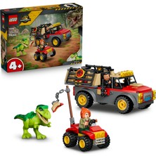 LEGO® Jurassic World Genç T. Rex Taşıma Kamyonu 77978 - 4 Yaş Üzeri Çocuklar Için Minifigür Içeren Oyuncak Yapım Seti (115 Parça)