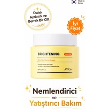 Avca %5 Niasinamid Içeren Aydınlatıcı ve Nemlendirici Yüz Kremi - Mela Free Vitamin Brightening Cream 100 ml