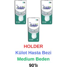 Holder -Külot Hasta Bezi Medium Beden 90'lı