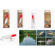 Hobifix 7 cm 8.5 gr Popper Sahte Balık Maketi – Yüzey Avı Için Yapay Yem – Levrek, Turna, Alabalık, Sudak Avına Uygun