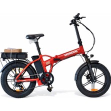 Mondial Miracle M Elektrikli Bisiklet - Kırmızı