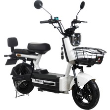 Stmax Power x Elektrikli Moped Beyaz