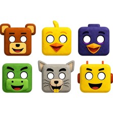 Parti Show Super Bear Adventure Kağıt Maske 6 Adet