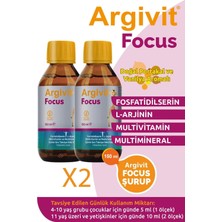 HEKİM Argivit Focus 150 ml 2 Adet