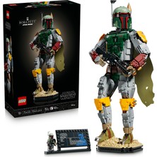 LEGO® Star Wars™ Boba Fett™ 75455 - Yetişkinler Için Aslına Uygun Detaylar Içeren Dekoratif Model Yapım Seti (1544 Parça)