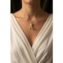 Mia Donna Jewelry Mia Donna Külkedisi Topuklu Bot Çelik Kolye