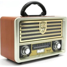Tastech Meier M-113BT Açık Gold Renk Nostaljik Radyo