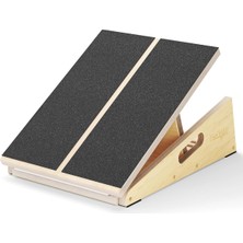 AyrStore YES4ALL Slant Board Ahşap/çelik Eğik Tahtası, Ayarlanabilir ve Taşınabilir Baldır Gerdirici,