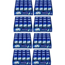 Vivident Xylıt Aır Actıon Nane ve Ökaliptus Aromalı Şekersiz Tatlandırıcılı Draje Sakız 67 G x 12 Adet x 8 Adet