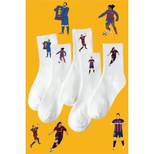 Rabona Fashion Barcelona Efsaneleri 5'li Taraftar Çorabı
