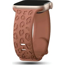 Dexmon Huawei Watch Fit 2 Uyumlu Leopar Desenli Silikon Kordon Kayış
