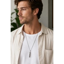 Sacce Scarves & Accessories 316L Çelik Kolye Gerçek Düdük Kolye 70 cm Unisex Uzun Zincir