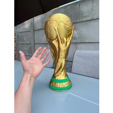 Axelon Fıfa Dünya Kupası Altın Figür Ödülü 25 cm Futbol Severlere Hediyelik Kupa