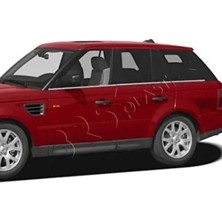 Servet Dizayn Oto Range Rover Sport 2005-2013 Uyumlu Krom Cam Çıtası 6 Parça Paslanmaz Çelik
