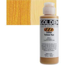 Golden Fluid Akrilik Boya 118 ml Seri 4 Indian Yellow Hue